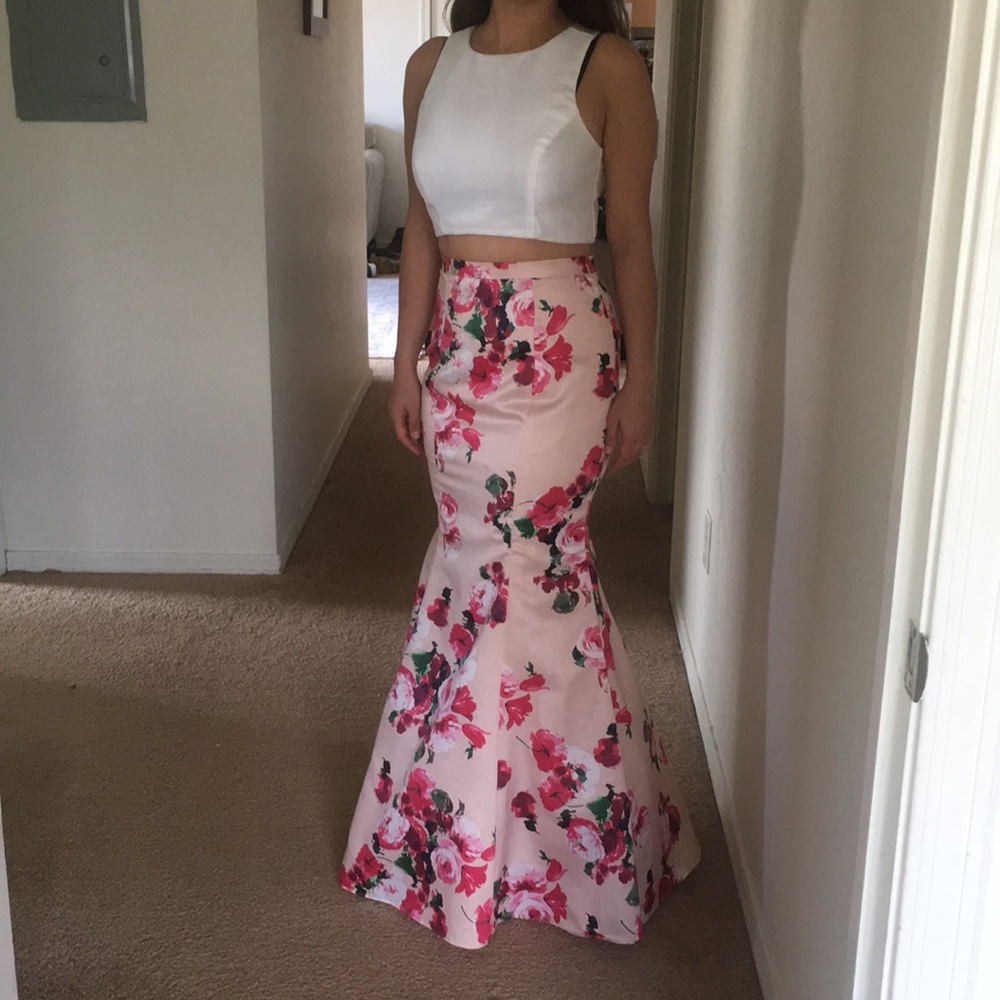 Two piece mermaid dress